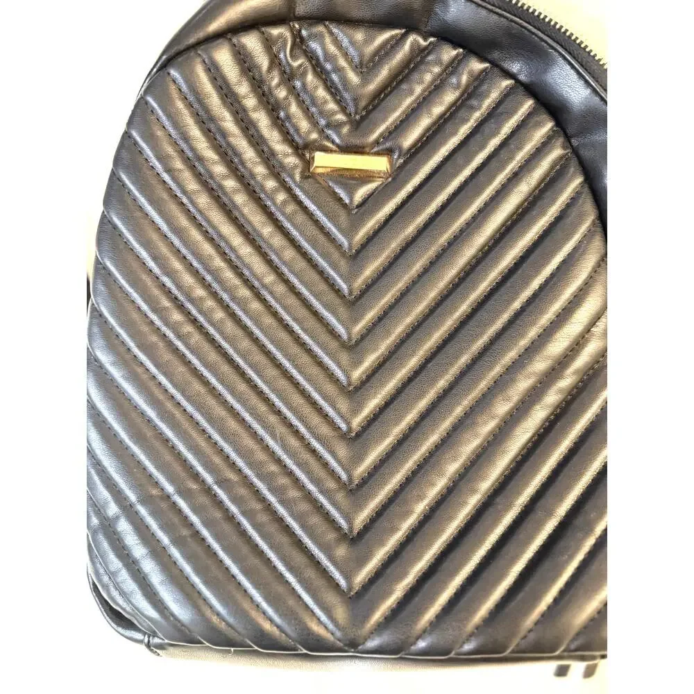 Aldo black quilted